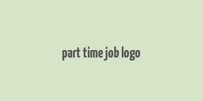 part time job logo