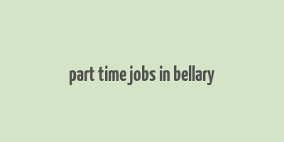 part time jobs in bellary