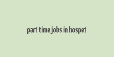 part time jobs in hospet