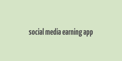 social media earning app