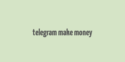 telegram make money