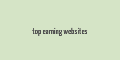 top earning websites