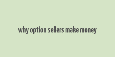 why option sellers make money