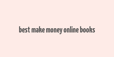 best make money online books