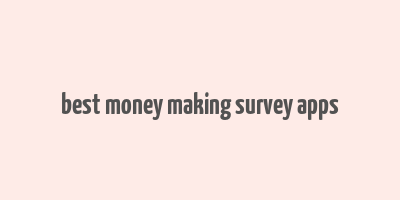 best money making survey apps