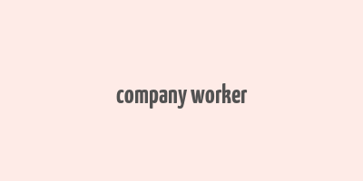 company worker