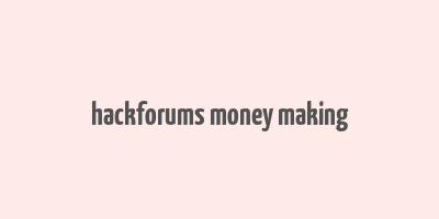 hackforums money making