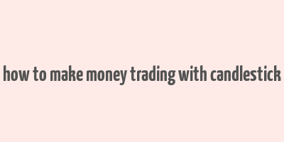 how to make money trading with candlestick