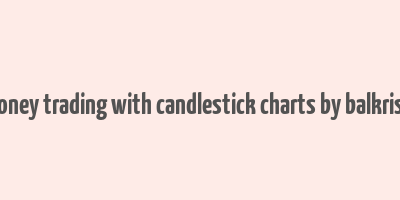 how to make money trading with candlestick charts by balkrishna m. sadekar