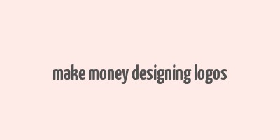 make money designing logos