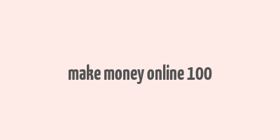 make money online 100