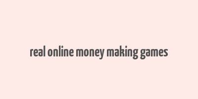 real online money making games