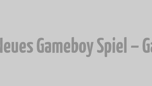 Black Castle | Neues Gameboy Spiel – Gameplay-Video