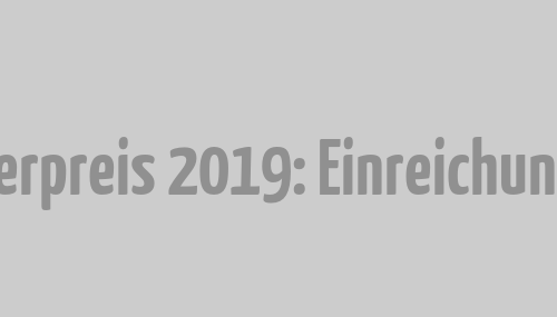 Deutscher Entwicklerpreis 2019: Einreichungsphase endet bald