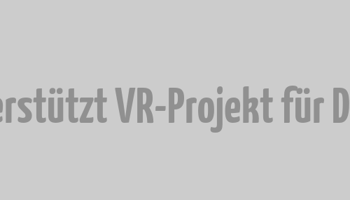 Gaming-Aid unterstützt VR-Projekt für Demenzerkrankte