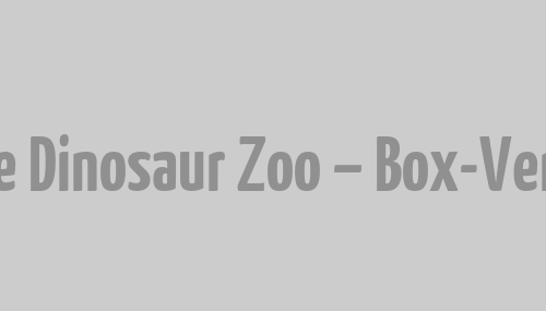 Jurassic Island: The Dinosaur Zoo – Box-Version bei Indiegogo