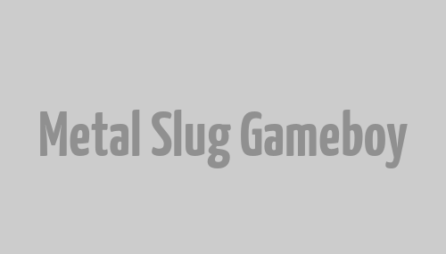 Metal Slug Gameboy