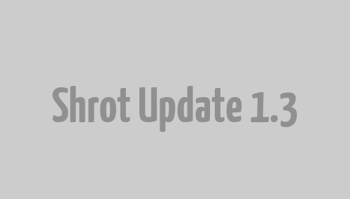 Shrot Update 1.3