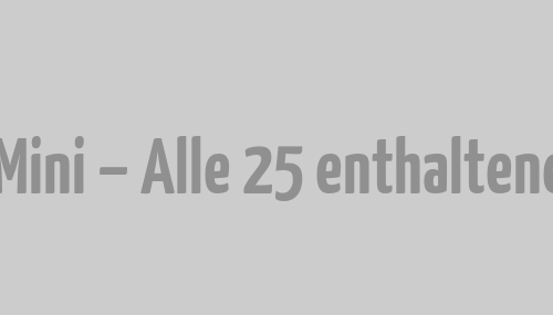 THE400 Mini – Alle 25 enthaltenen Spiele