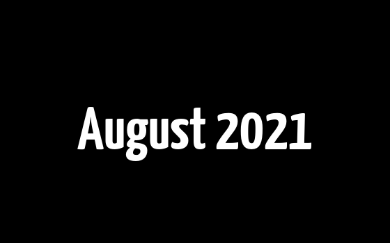 August 2021