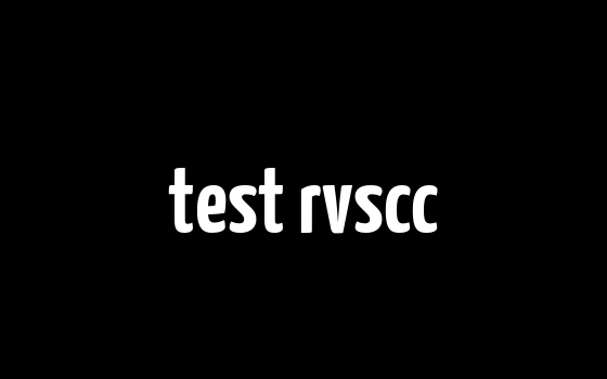 test rvscc