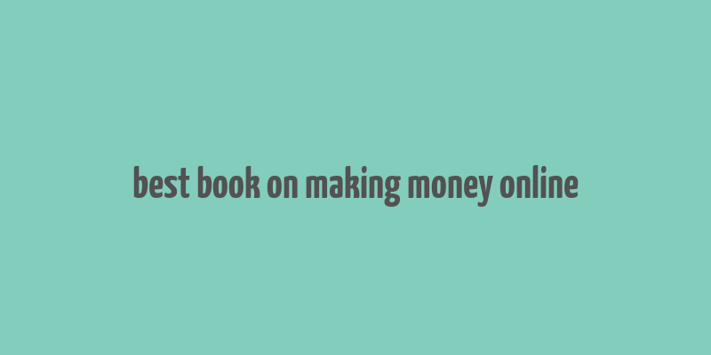 best book on making money online