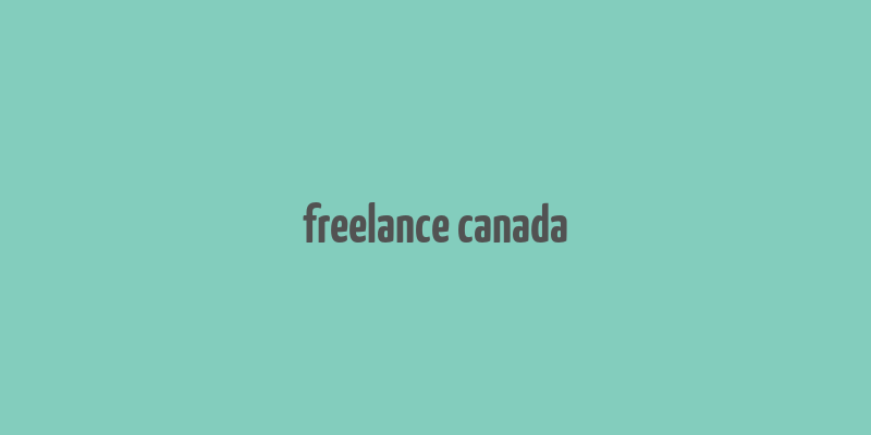 freelance canada