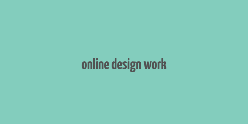 online design work