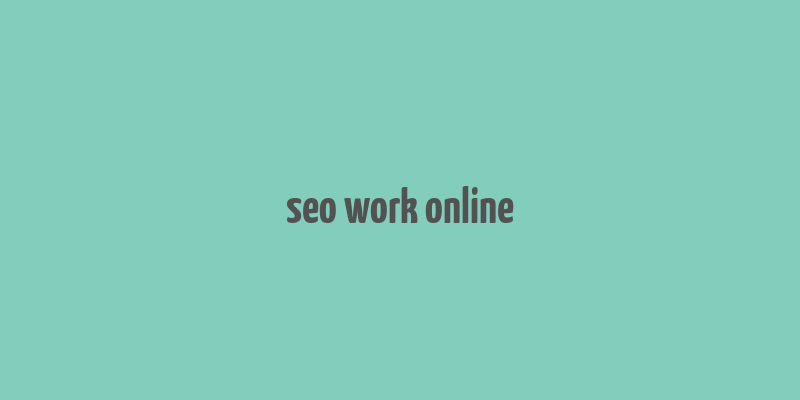 seo work online