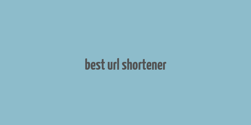 best url shortener