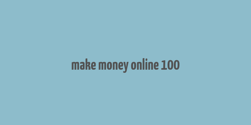 make money online 100