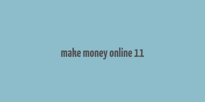 make money online 11