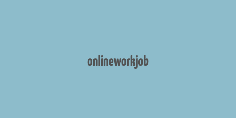 onlineworkjob