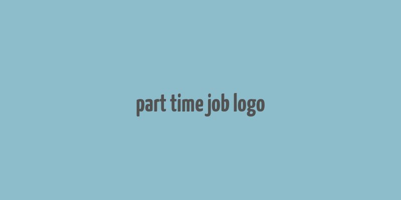 part time job logo