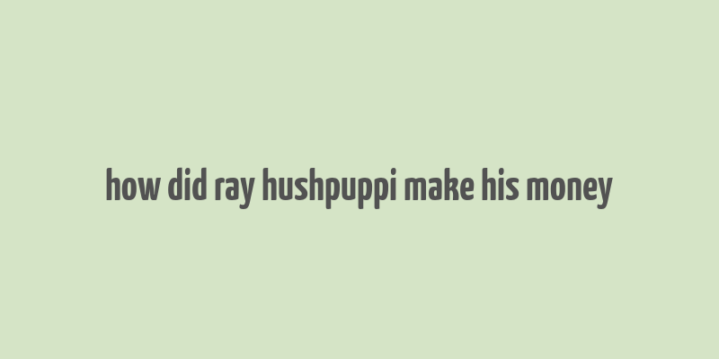 how did ray hushpuppi make his money