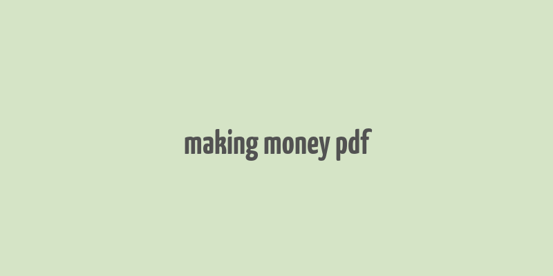 making money pdf