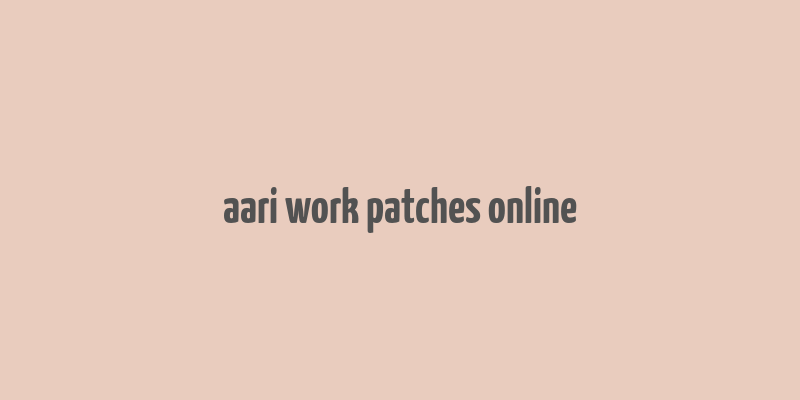 aari work patches online