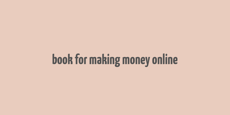 book for making money online