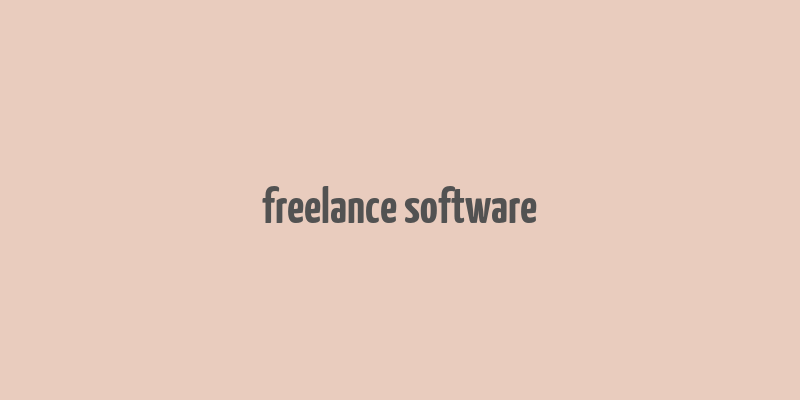 freelance software