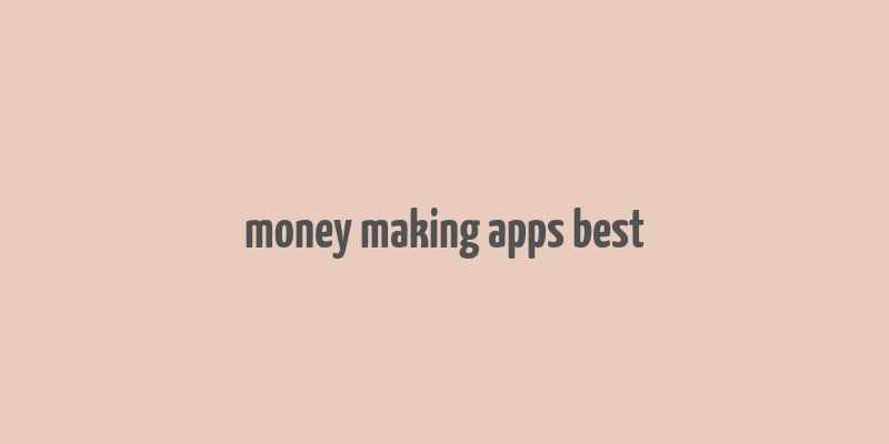 money making apps best