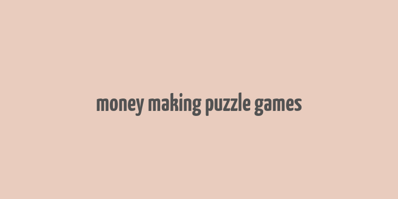 money making puzzle games