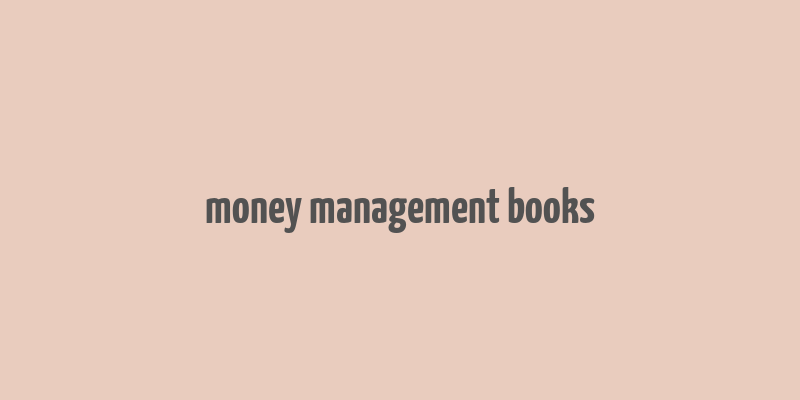 money management books