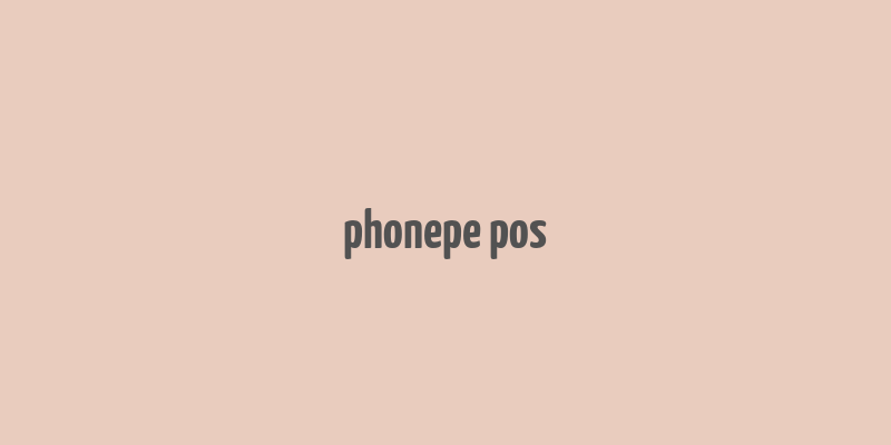 phonepe pos