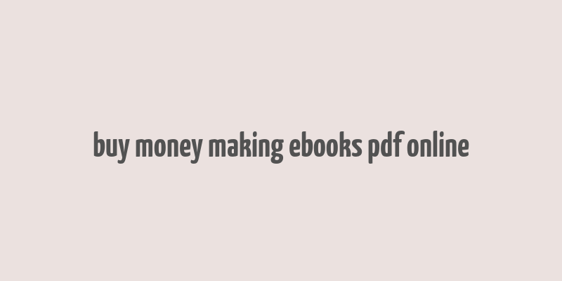 buy money making ebooks pdf online