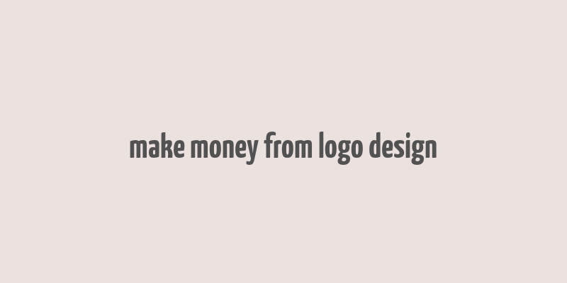 make money from logo design