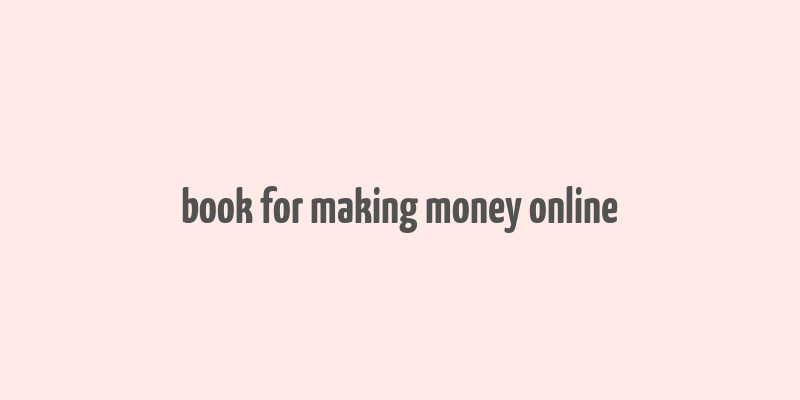 book for making money online