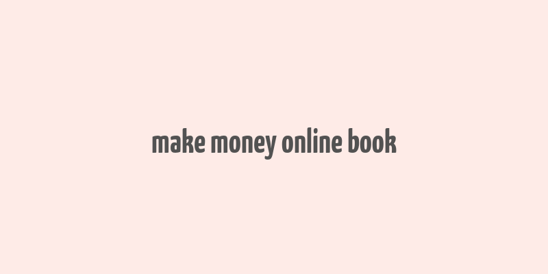 make money online book