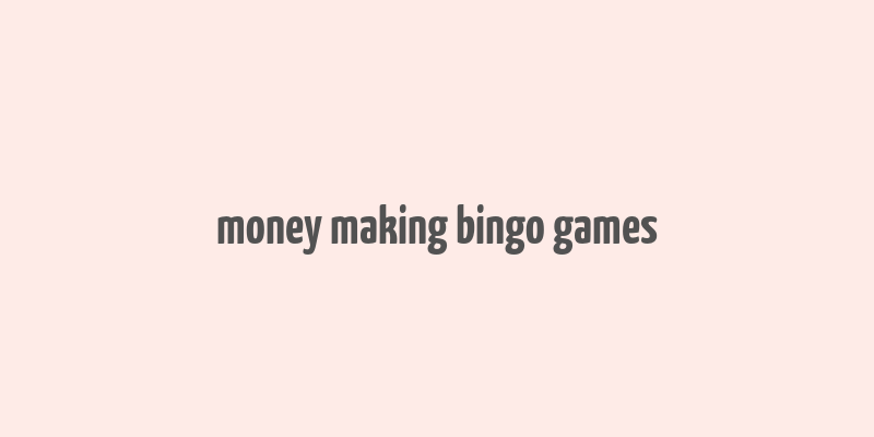 money making bingo games