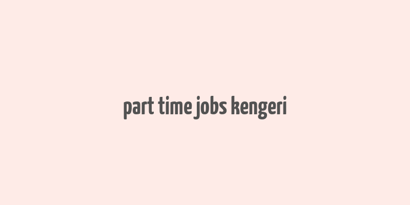 part time jobs kengeri