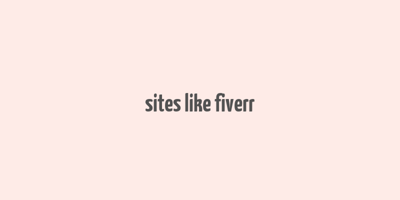 sites like fiverr